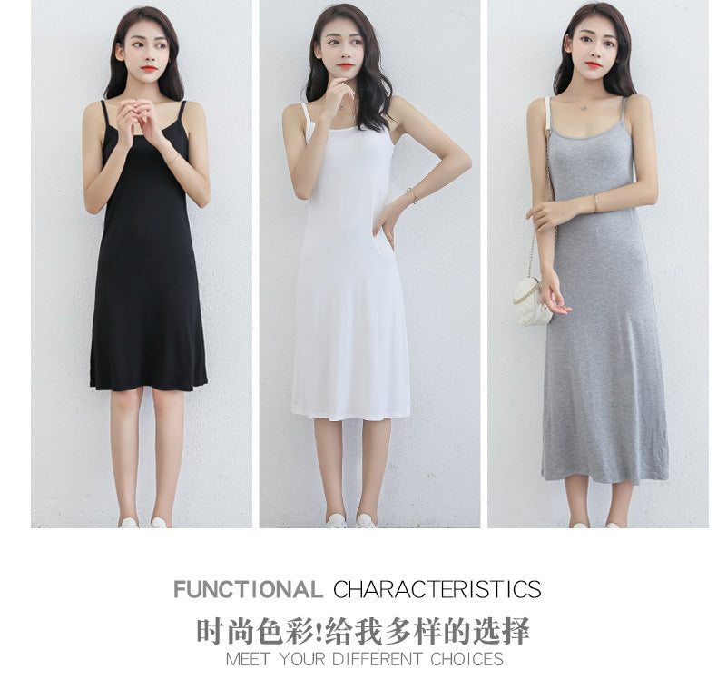 Jupe Fond de Robe en Modal