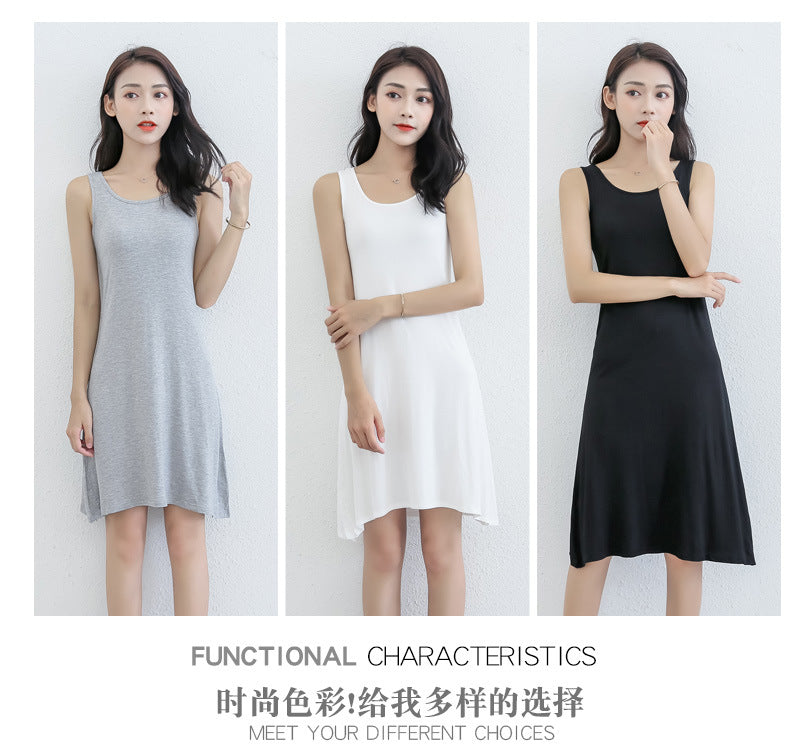 Jupe Fond de Robe en Modal