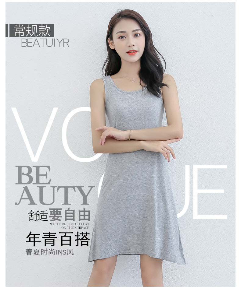 Jupe Fond de Robe en Modal