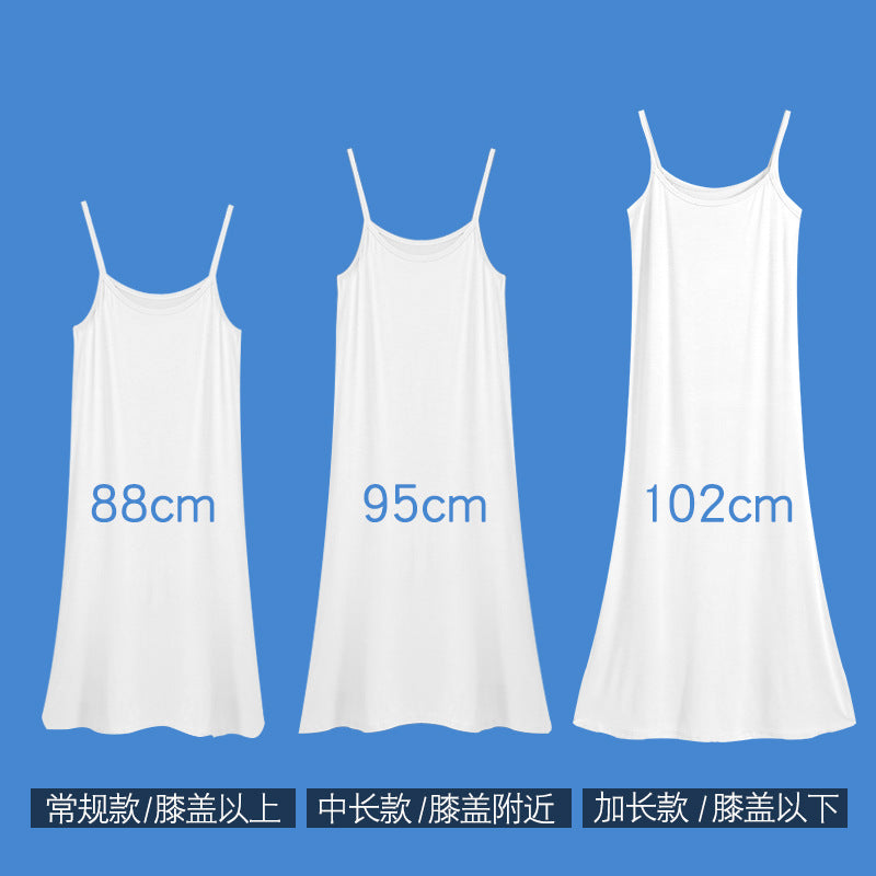 Jupe Fond de Robe en Modal