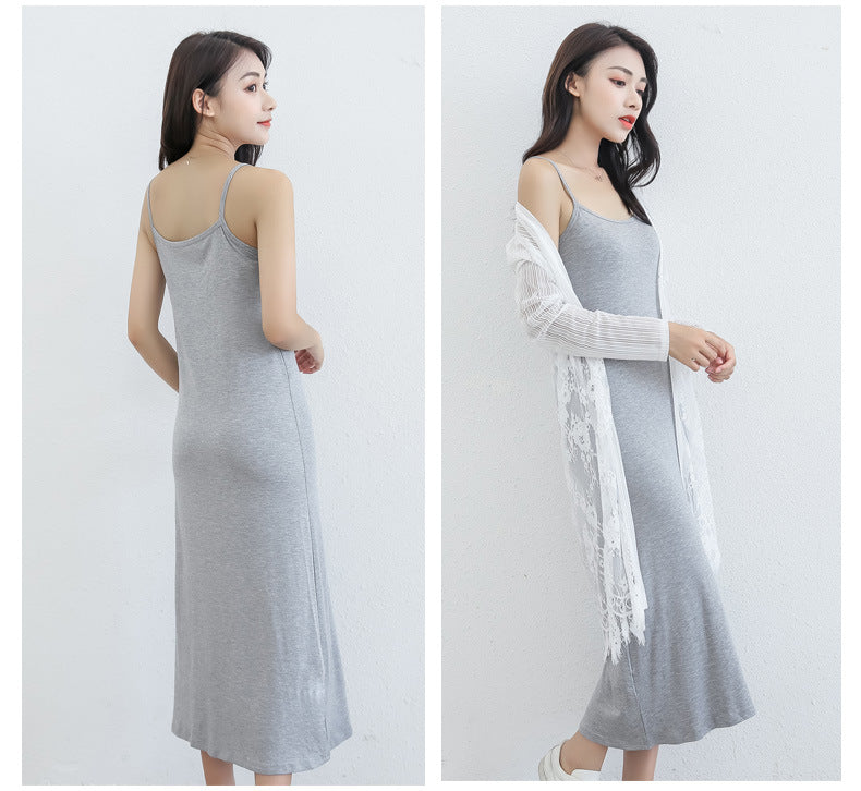 Jupe Fond de Robe en Modal