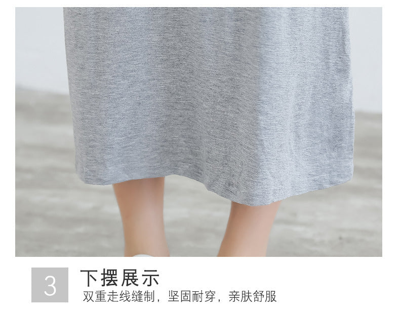 Jupe Fond de Robe en Modal