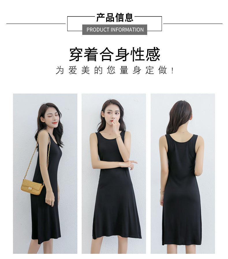 Jupe Fond de Robe en Modal