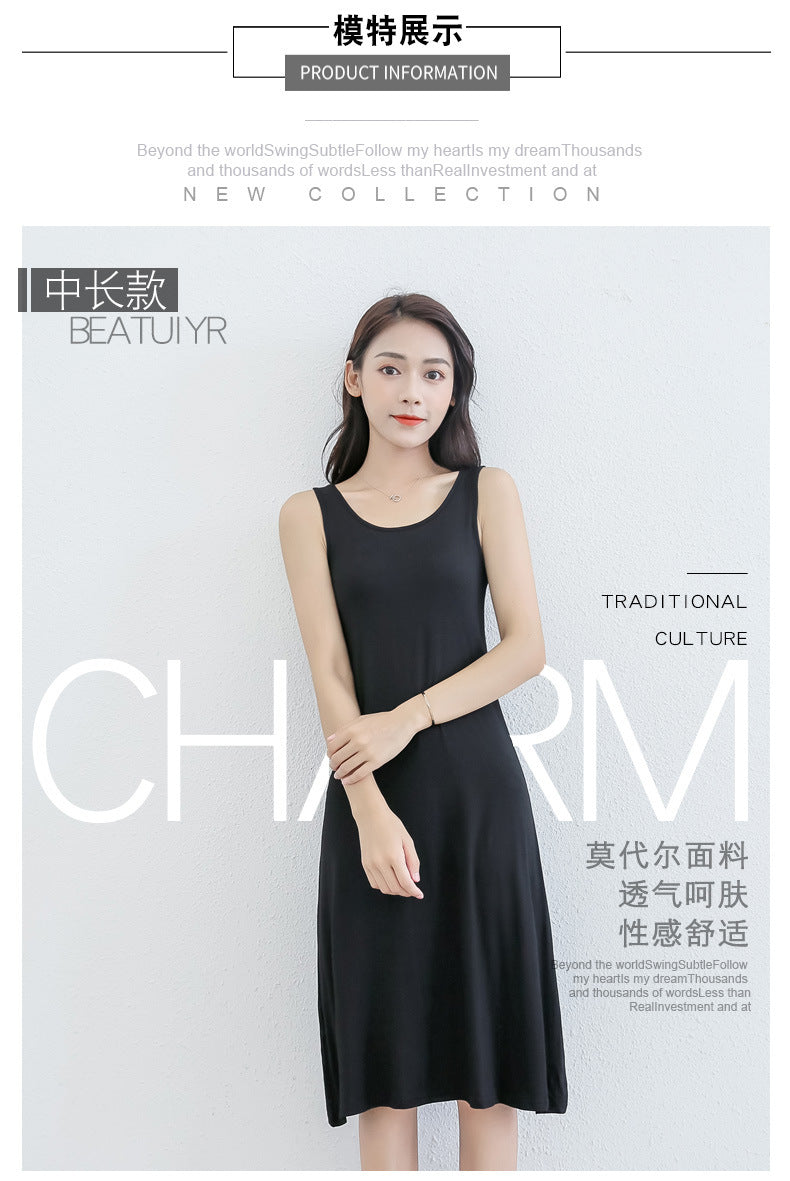 Jupe Fond de Robe en Modal