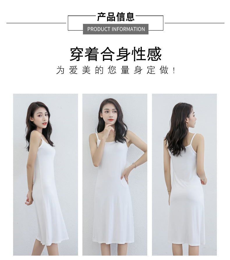 Jupe Fond de Robe en Modal