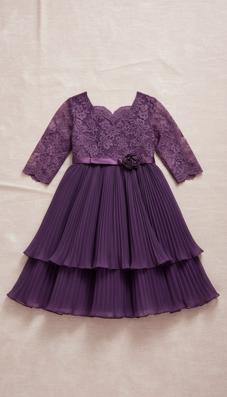 Robe Lavande pour Filles