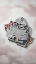 Ensemble Loungewear Polaire Gris Chiné