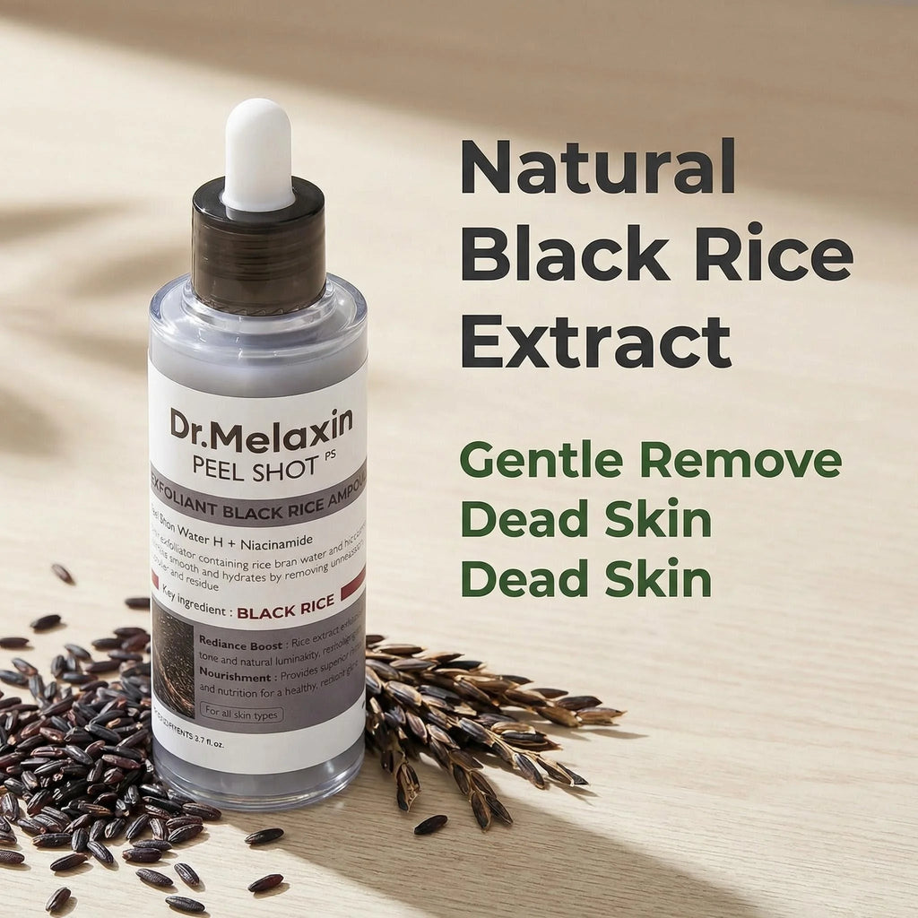Ampoule Exfoliante au Riz Noir 80ml