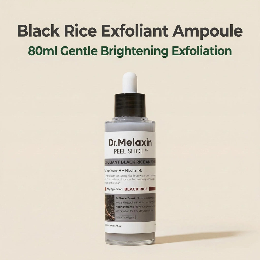 Ampoule Exfoliante au Riz Noir 80ml