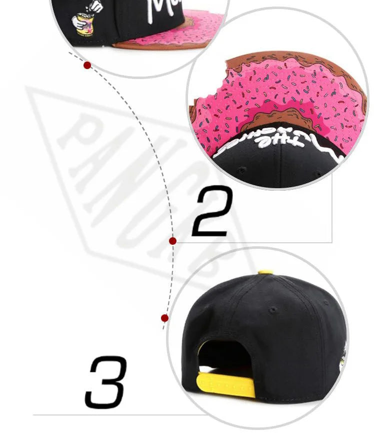 Casquette Snapback Unisexe Style Streetwear