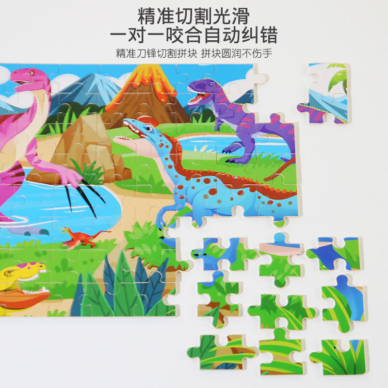 Puzzle en Bois pour Enfant - 80 Pièces