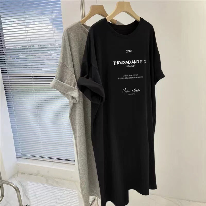 Robe T-Shirt Grande Taille Coréenne
