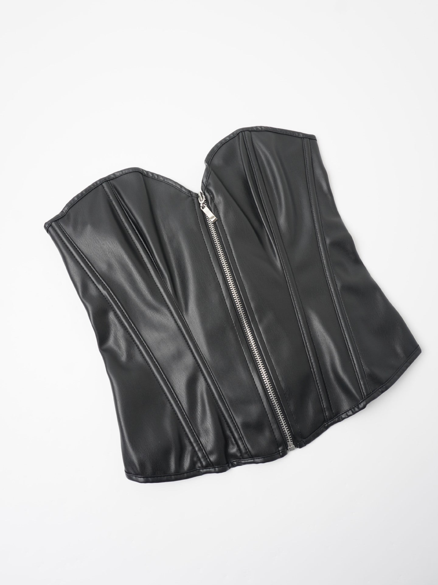 Corset Simili Cuir Gainant