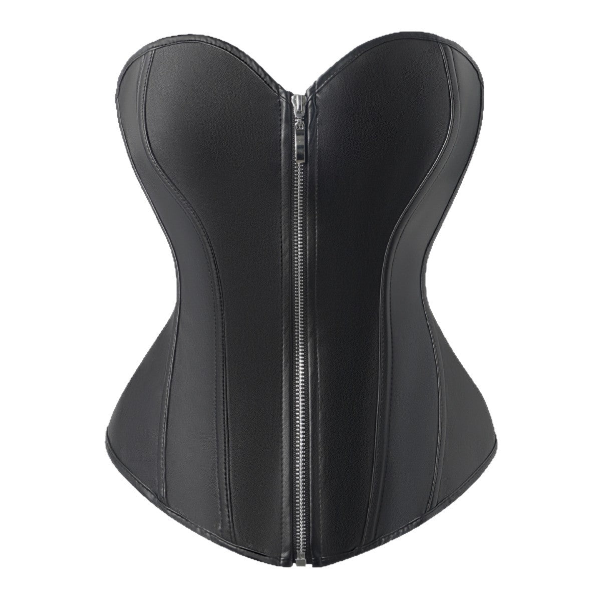 Corset Simili Cuir Gainant
