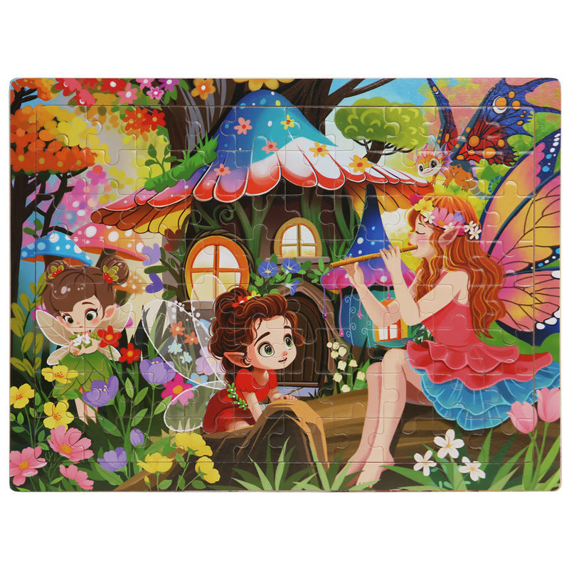 Puzzle en Bois pour Enfant - 80 Pièces