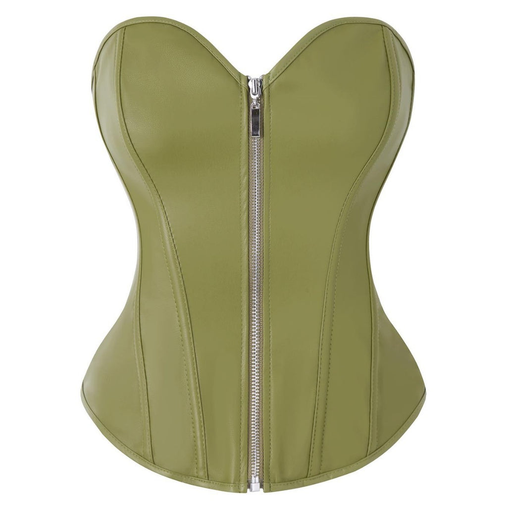 Corset Simili Cuir Gainant