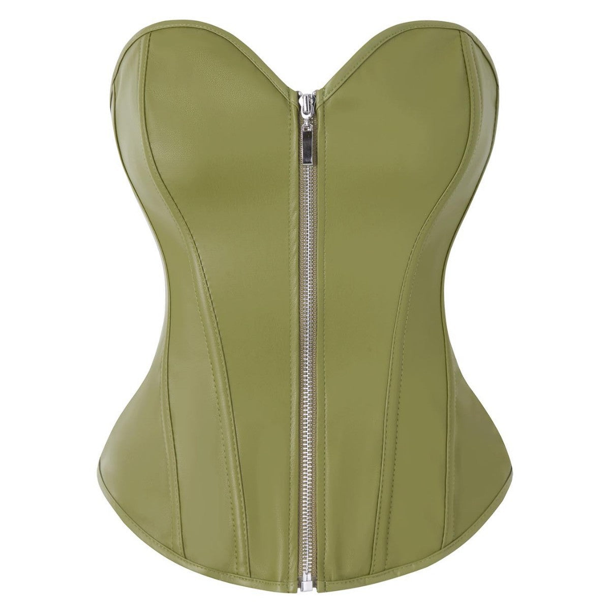 Corset Simili Cuir Gainant