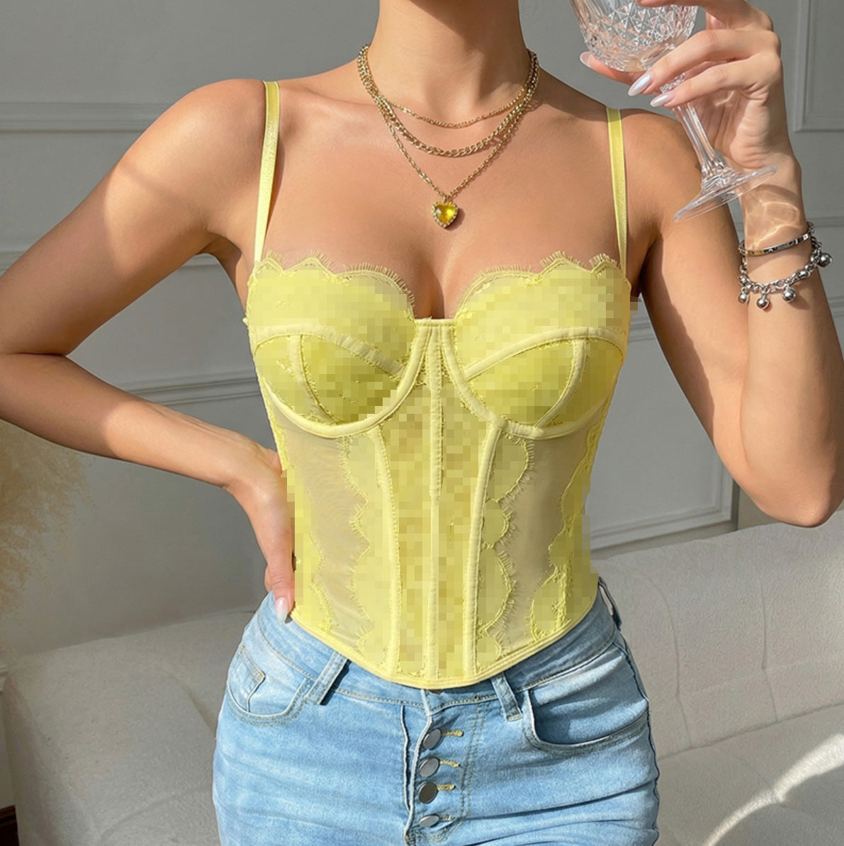 Corset Push-Up Dentelle