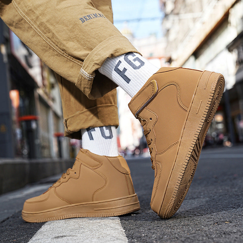 Sneakers Unisexe Blanches Style Coréen Casual