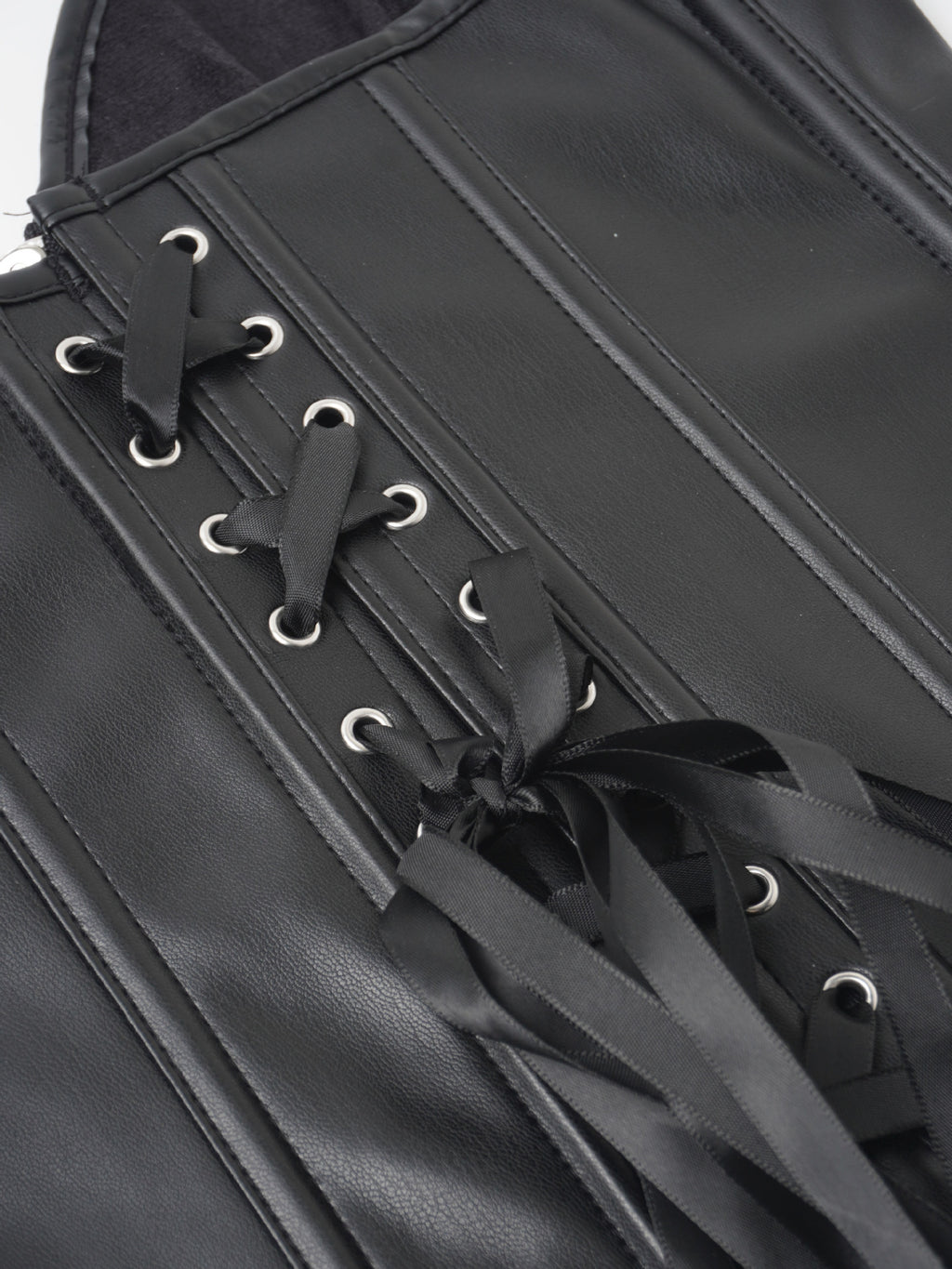 Corset Simili Cuir Gainant