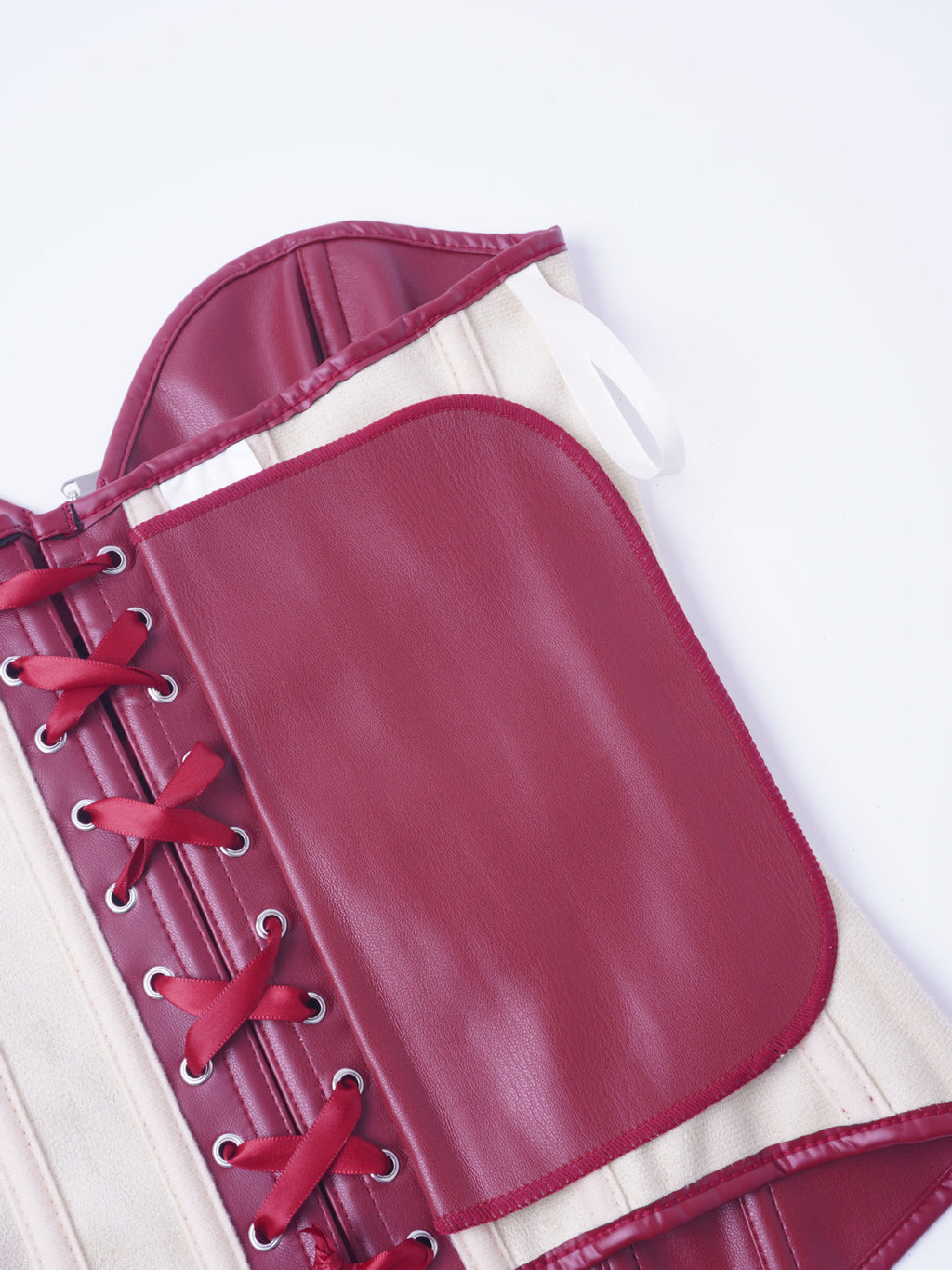 Corset Simili Cuir Gainant