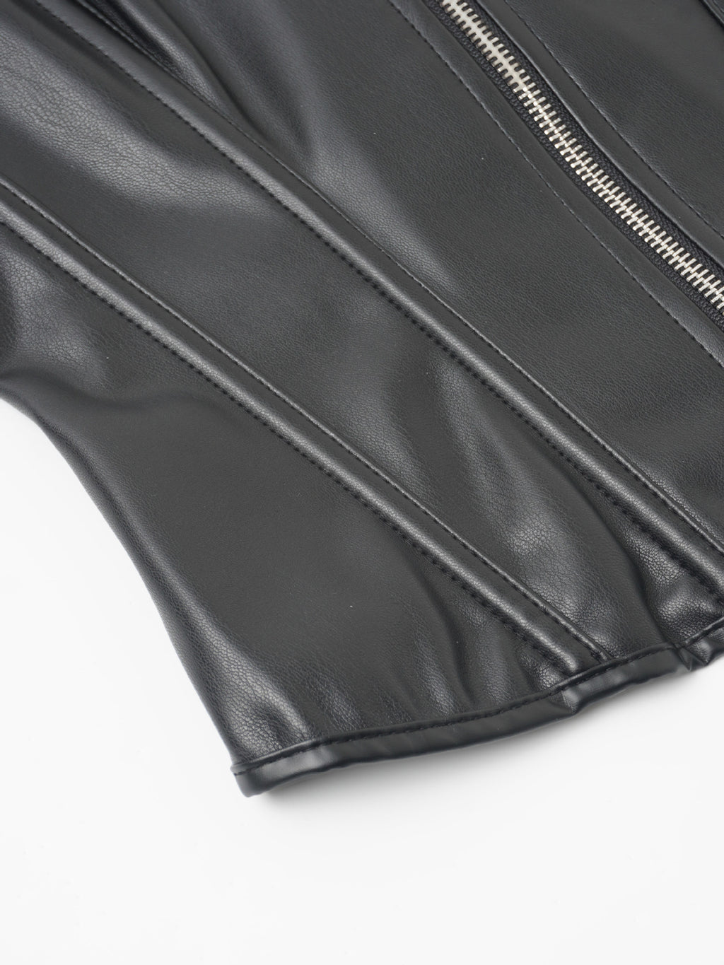 Corset Simili Cuir Gainant