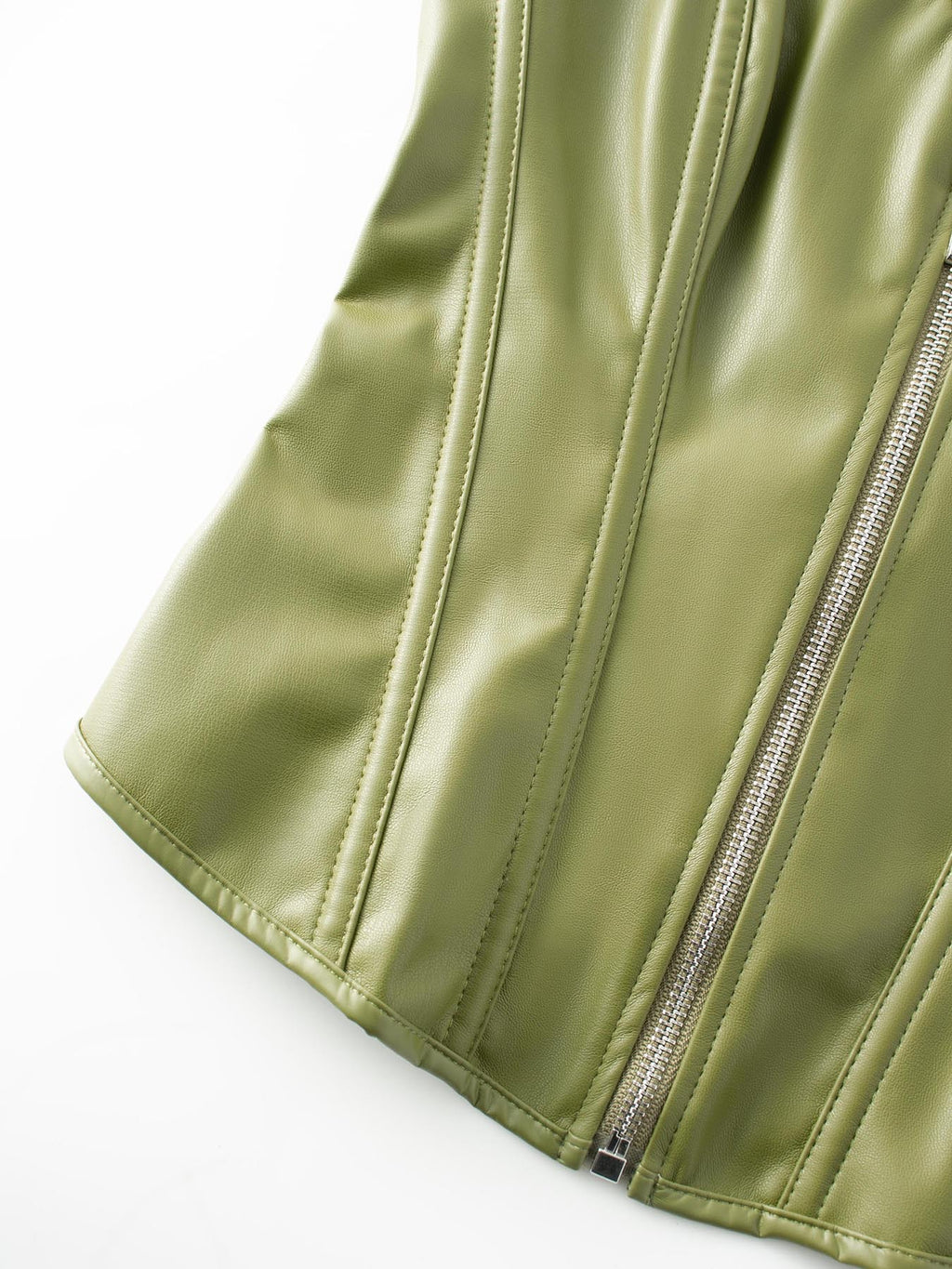 Corset Simili Cuir Gainant