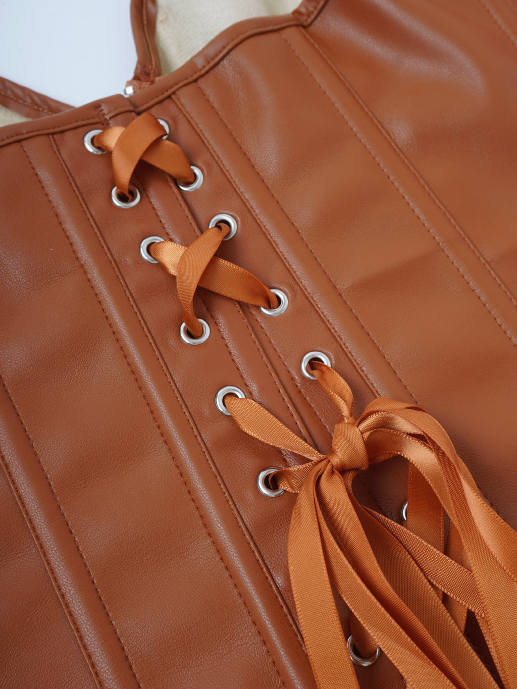 Corset Simili Cuir Gainant