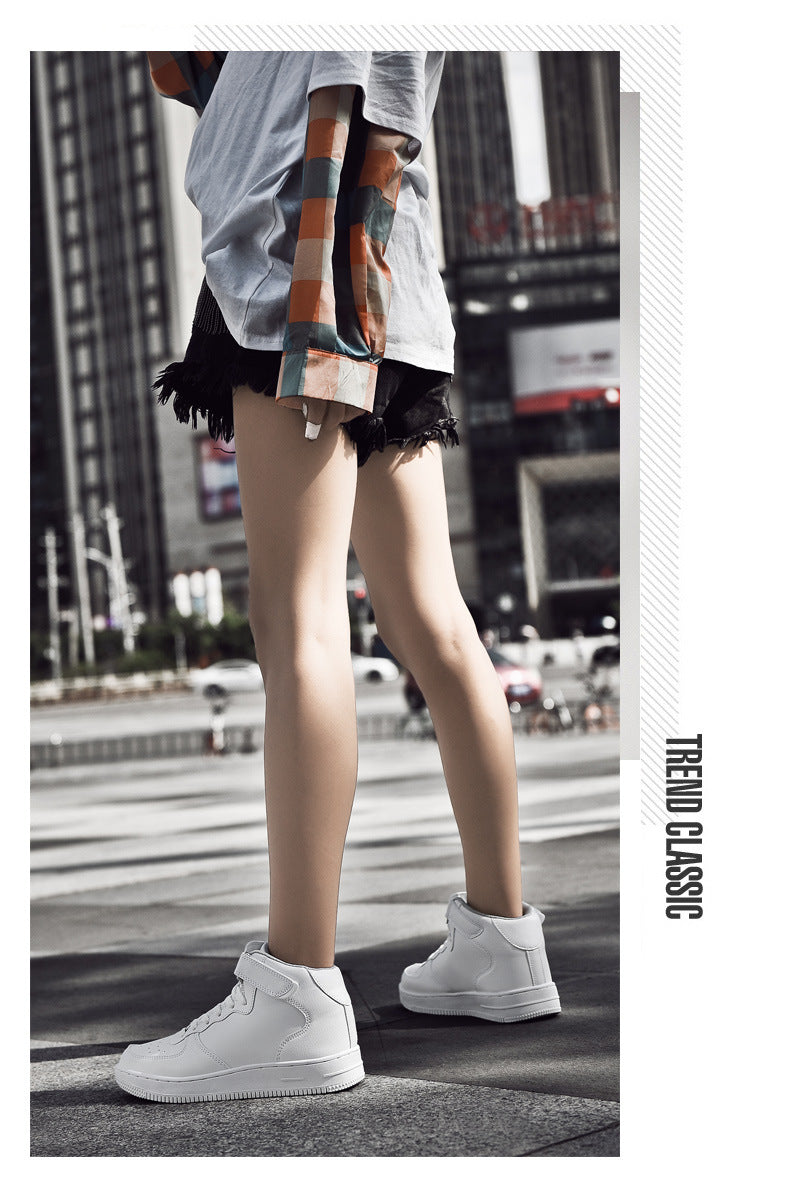 Sneakers Unisexe Blanches Style Coréen Casual