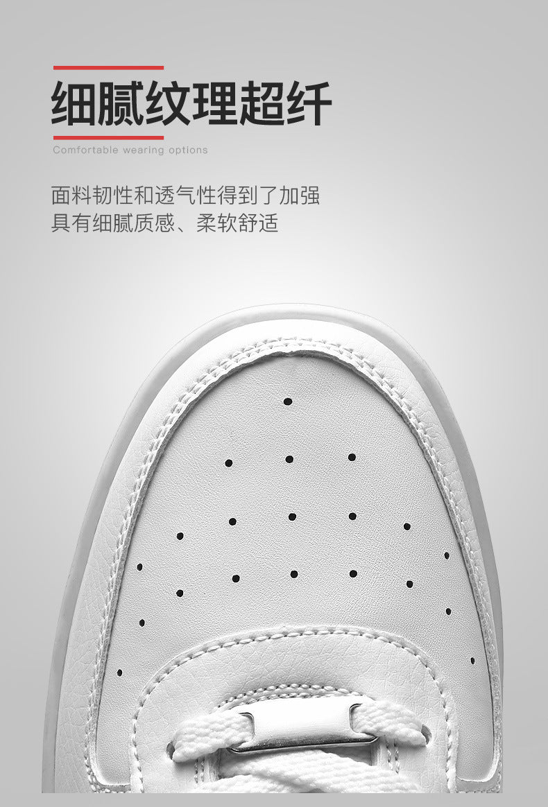 Sneakers Unisexe Blanches Style Coréen Casual