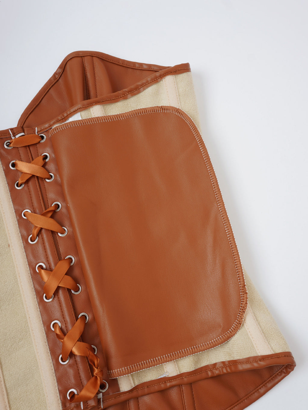 Corset Simili Cuir Gainant