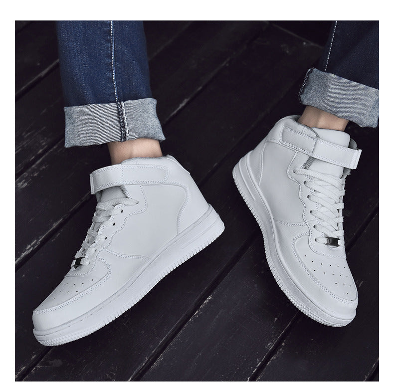 Sneakers Unisexe Blanches Style Coréen Casual