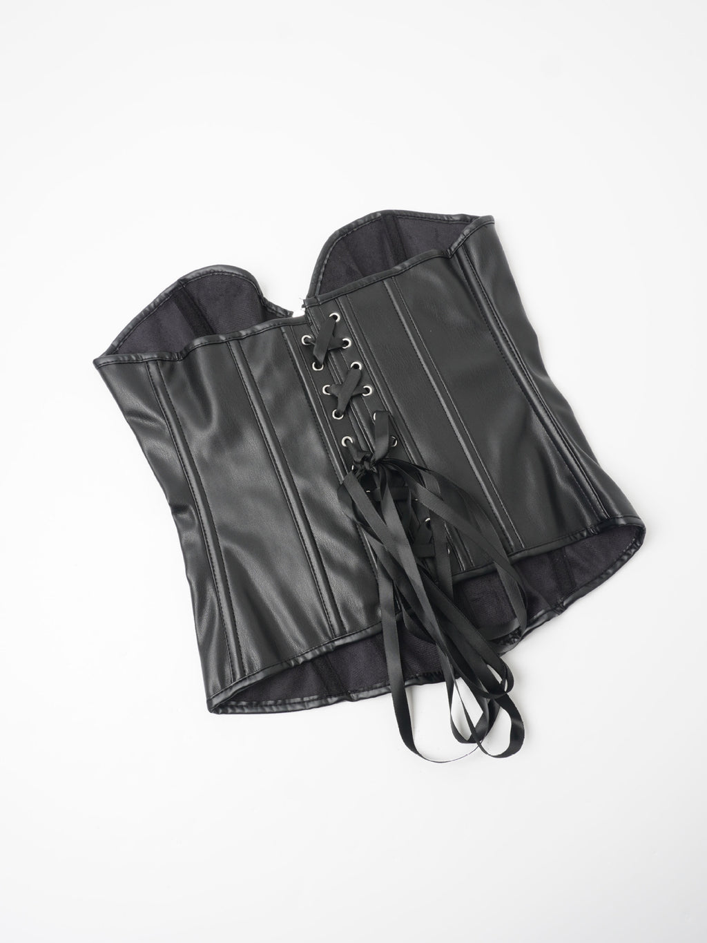 Corset Simili Cuir Gainant