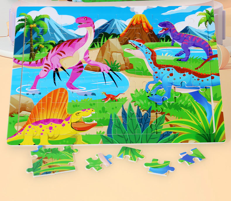 Puzzle en Bois pour Enfant - 80 Pièces