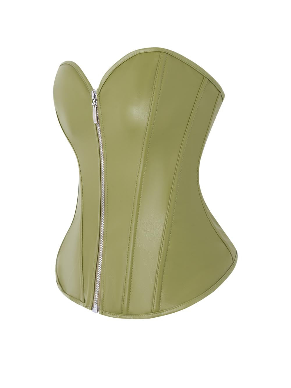 Corset Simili Cuir Gainant