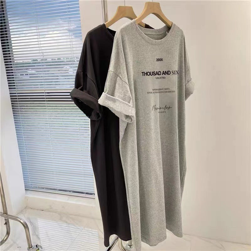 Robe T-Shirt Grande Taille Coréenne