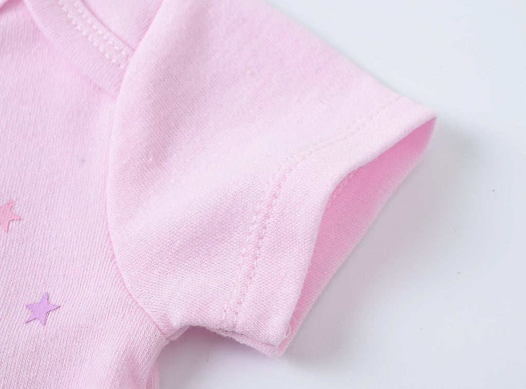 Lot Bodys Bébé Fille Coton Floral