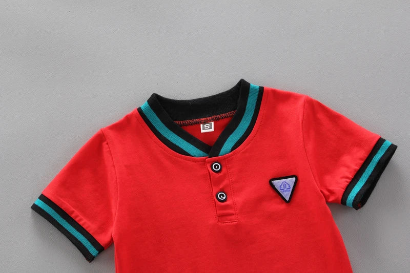 Ensemble Polo Bébé Garçon Coton Été