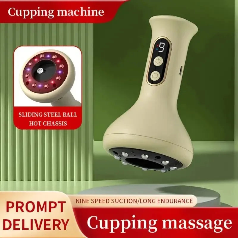 Masseur Ventouse Électrique Gua Sha Rechargeable
