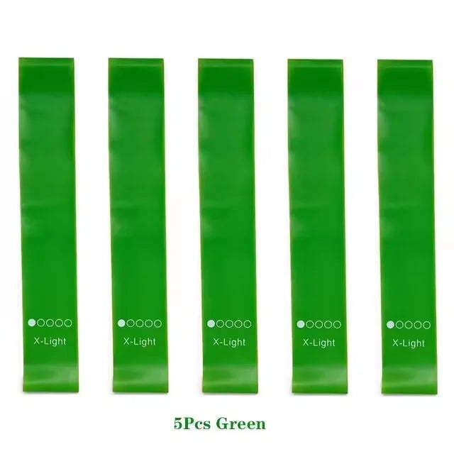 Lot de 5 bandes de résistance élastiques