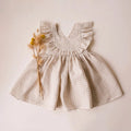 Robe Été Lin Coton pour Fille