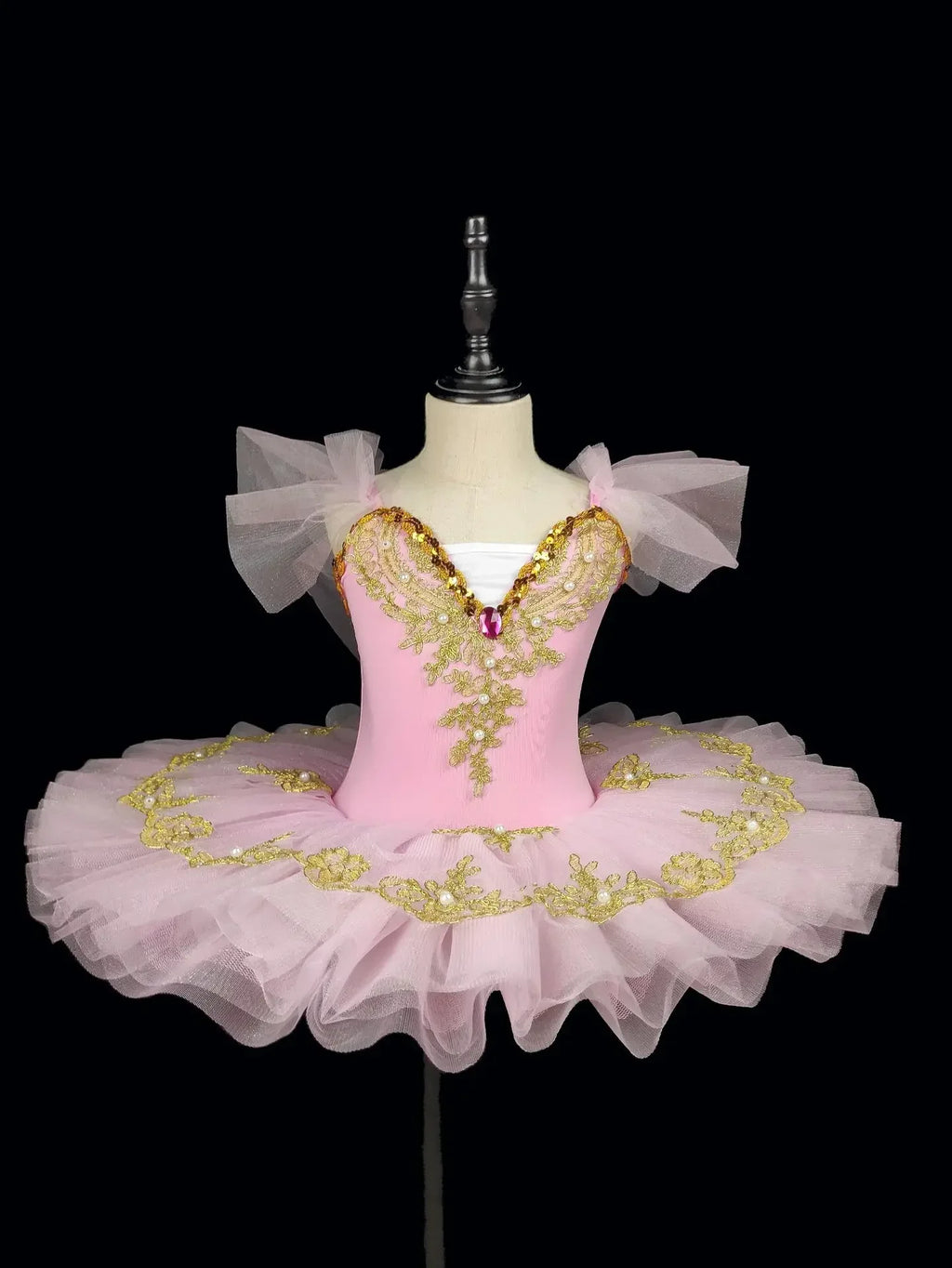 Robe Tutu de Danse Élégante pour Fille