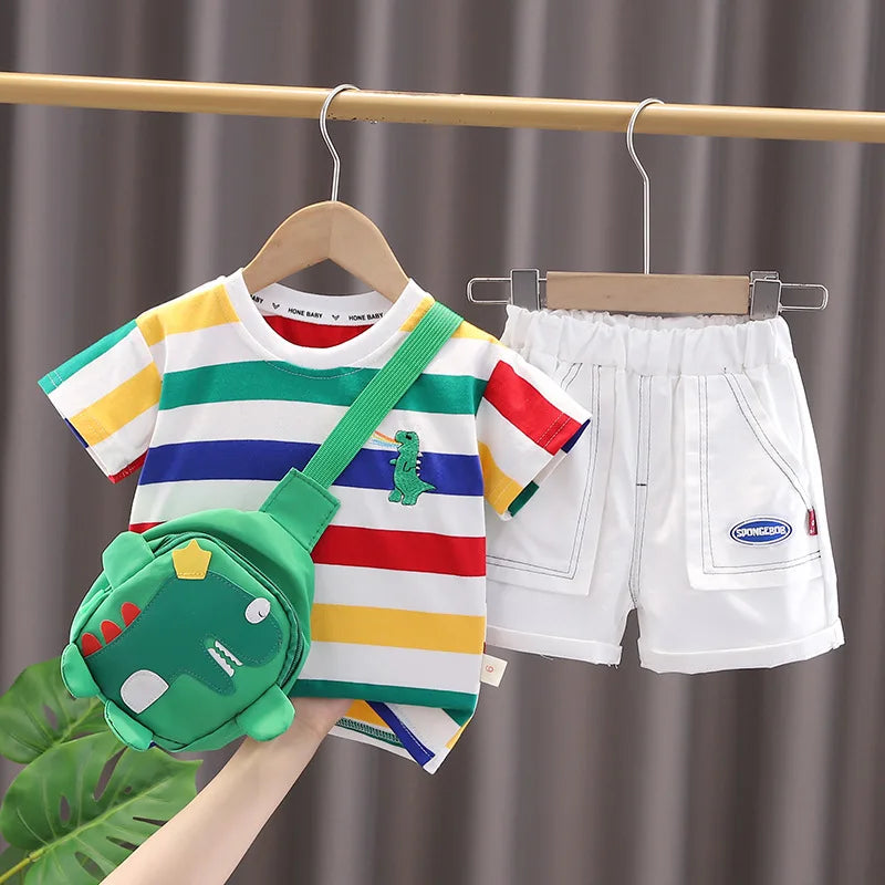 Ensemble Dinosaure 3 Pièces Enfant Été