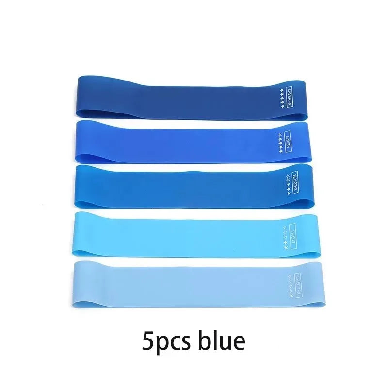 Lot de 5 bandes de résistance élastiques