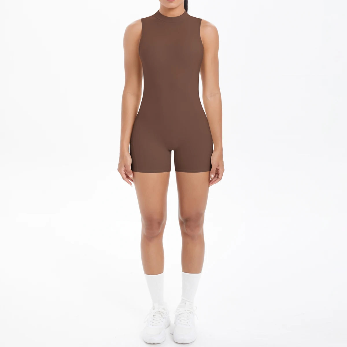 Combinaison Yoga Sans Manches Dos Nu Femme