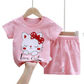 Ensemble Bébé Rayé 2 Pièces Été