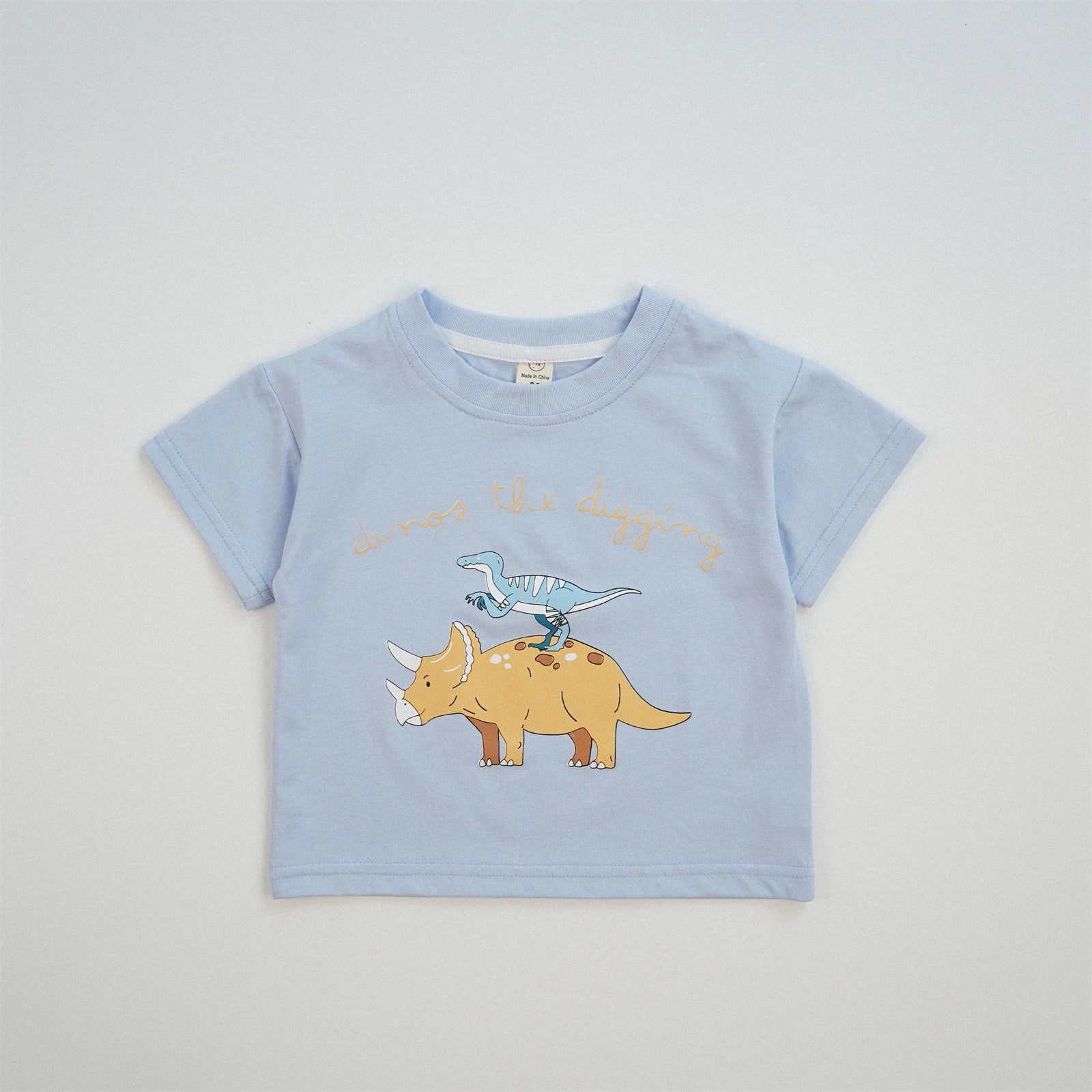 T-shirt Enfant Dinosaure Coton
