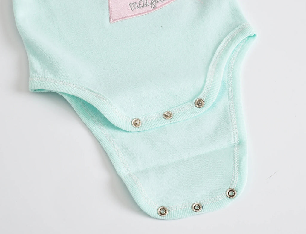 Lot Bodys Bébé Fille Coton Floral