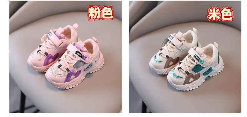 Chaussures de Sport Bébé Semelle Souple Respirante