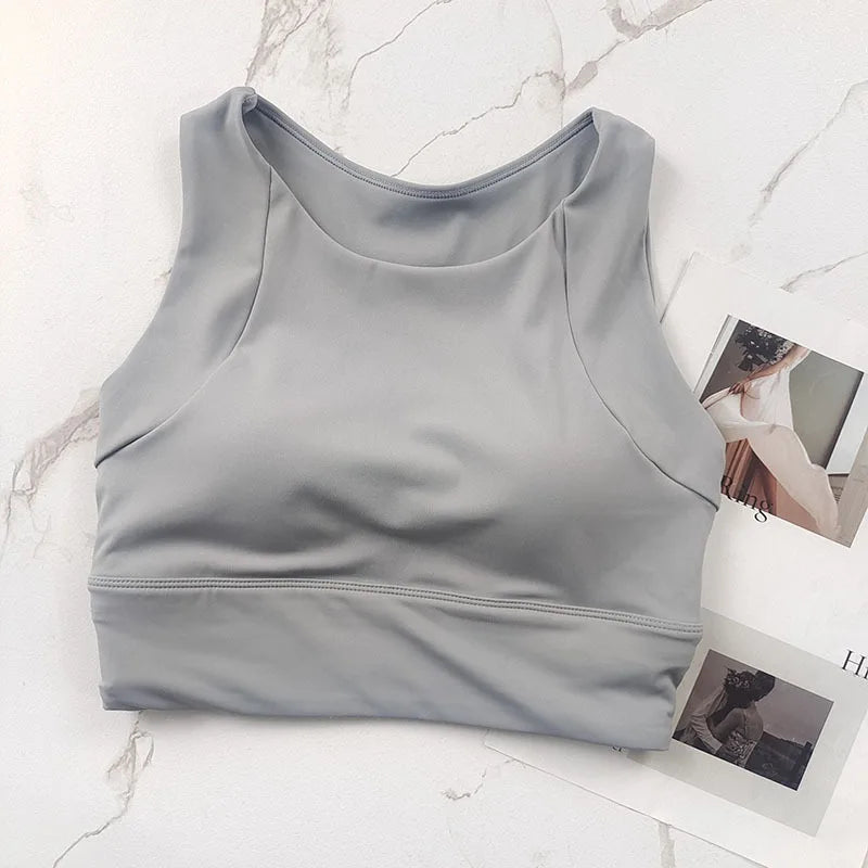 Brassière de Sport Sans Couture Femme